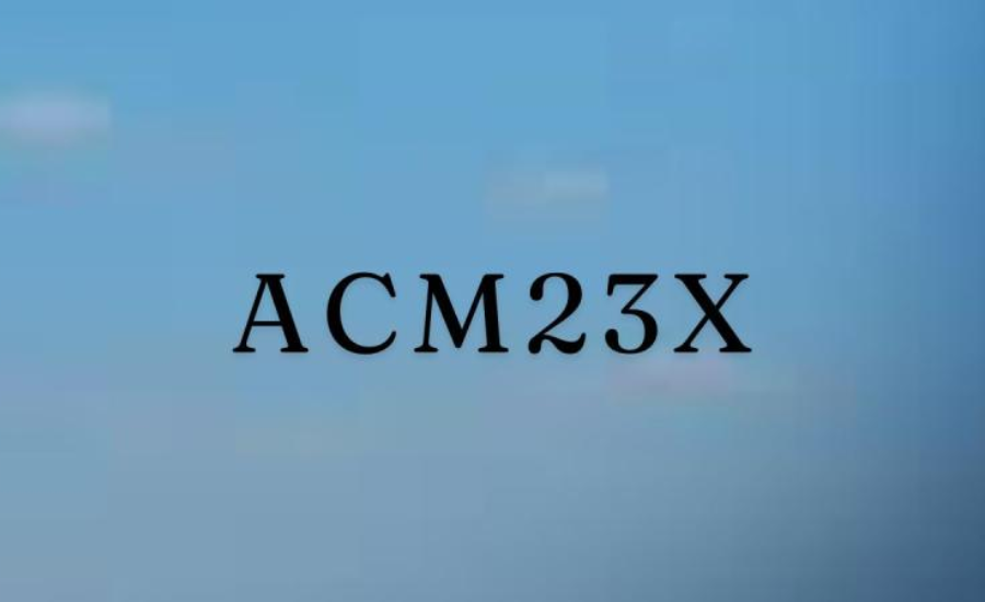 Maintaining And Caring For Your ACM23X